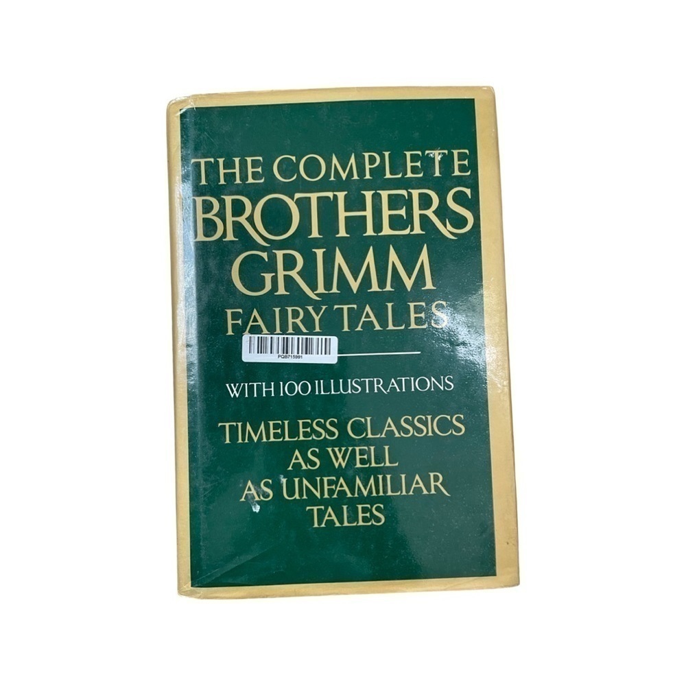 THE Complete Brother Grimm Fairy Tales with 100 Illustrations Hardcover.